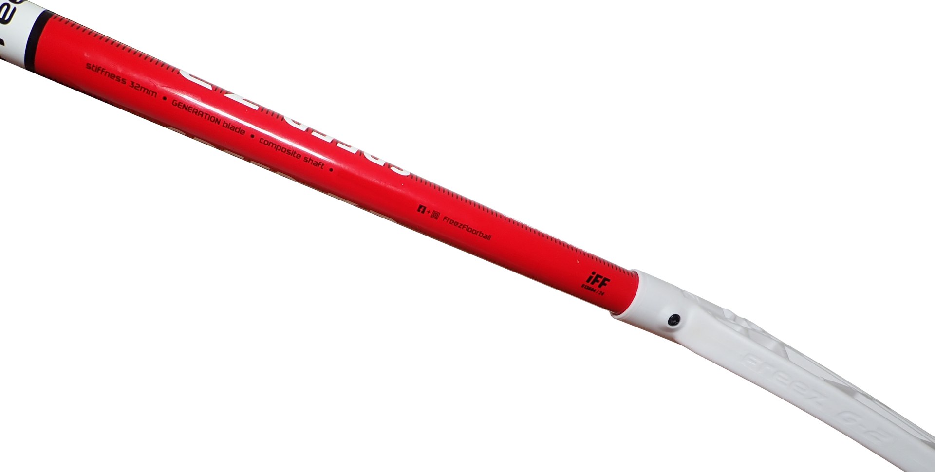 Kij do Unihokeja Okrągły Prawy Freez Speed 32 Solidny KUBISPORT 100 cm - obrazek 4