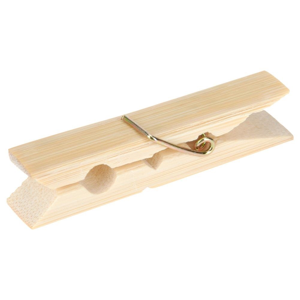 Klamerki na Pranie VILDE Drewniane 60 szt. 7 cm Klasyczny Wzór - obrazek 2