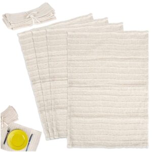 Komplet Zestaw 4 Podkładek na Stół HOME STYLING COLLECTION Bawełna 30x45 cm