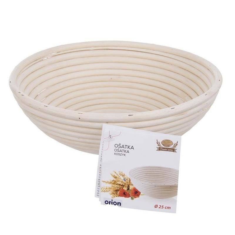 Koszyk do Wyrastania Ciasta na Chleb Rattanowy ORION 1,5 Kg - obrazek 3