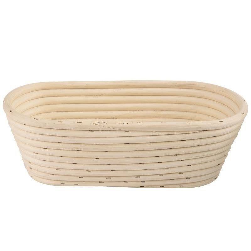 Koszyk do Wyrastania Ciasta na Chleb Rattanowy Solidny ORION 32 x 15 x 9 cm