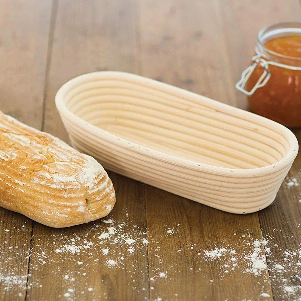 Koszyk do Wyrastania Ciasta na Chleb Rattanowy Solidny ORION 32 x 15 x 9 cm - obrazek 5