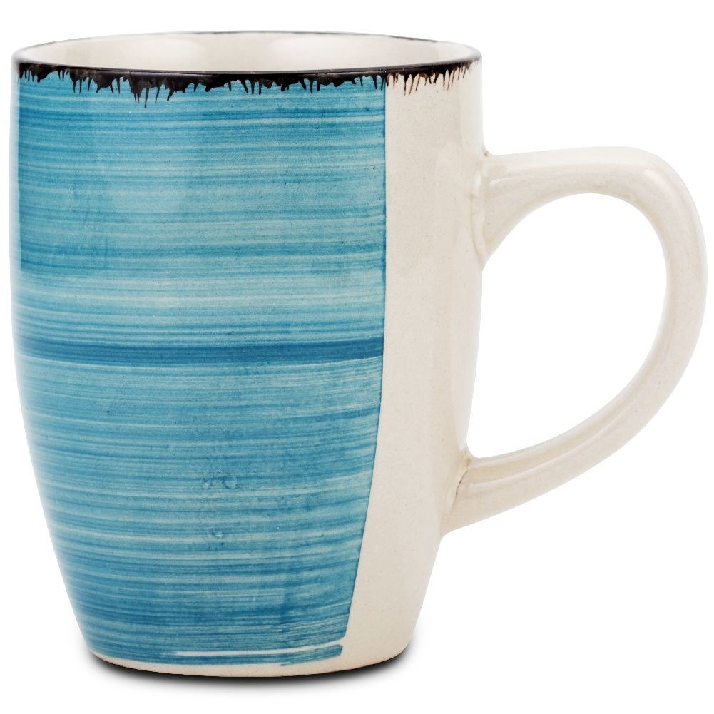 Kubek Ceramiczny LINES 355 ml NAVA Łatwy w Czyszczeniu i Pojemny