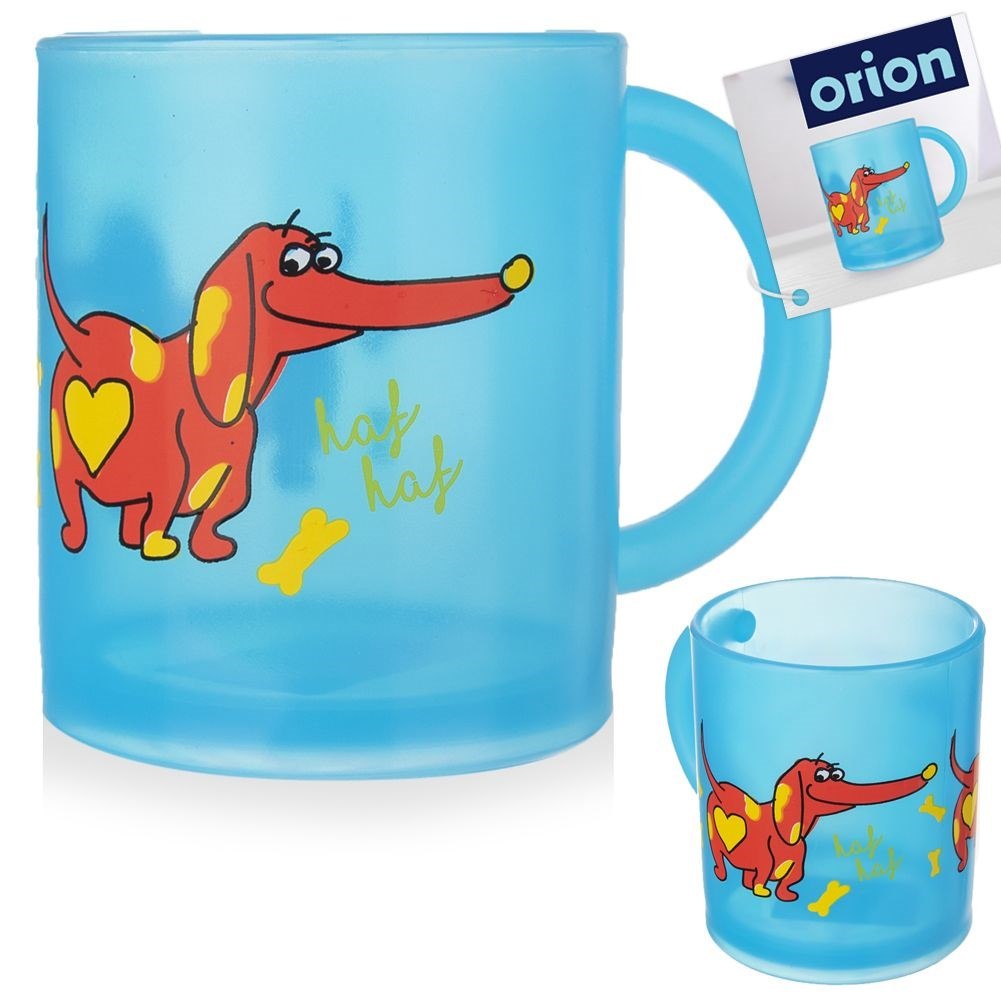 Kubek dla Dziecka Pies 260 ml ORION Kolorowy BPA Free do Mikrofali - obrazek 4