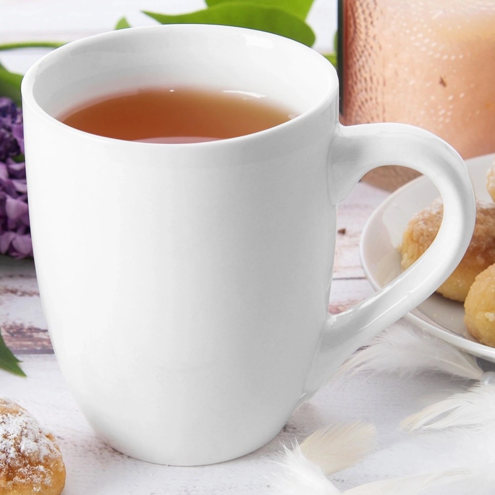 Kubek Porcelanowy 300 ml ORION Biały Klasyczny do Zmywarki i Mikrofalówki - obrazek 2