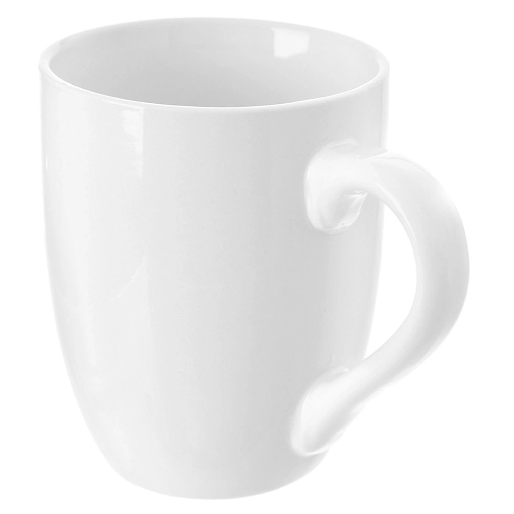Kubek Porcelanowy 300 ml ORION Biały Klasyczny do Zmywarki i Mikrofalówki - obrazek 3