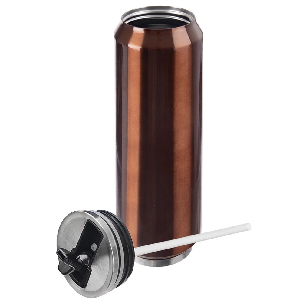Kubek Termiczny Puszka 700 ml ORION Miedziany Stal Nierdzewna Szczelny - obrazek 3