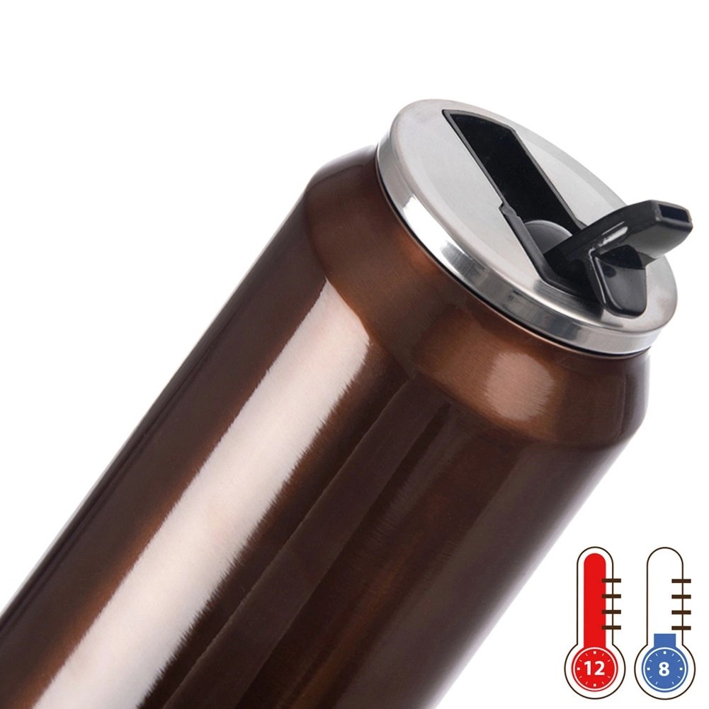 Kubek Termiczny Puszka 700 ml ORION Miedziany Stal Nierdzewna Szczelny - obrazek 4