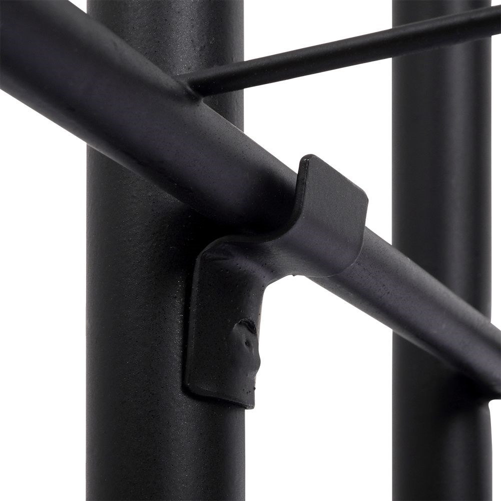 Kwietnik Stojak na Kwiaty 4-Poziomowy Kaskada Metalowy Loft VILDE 80 cm - obrazek 5
