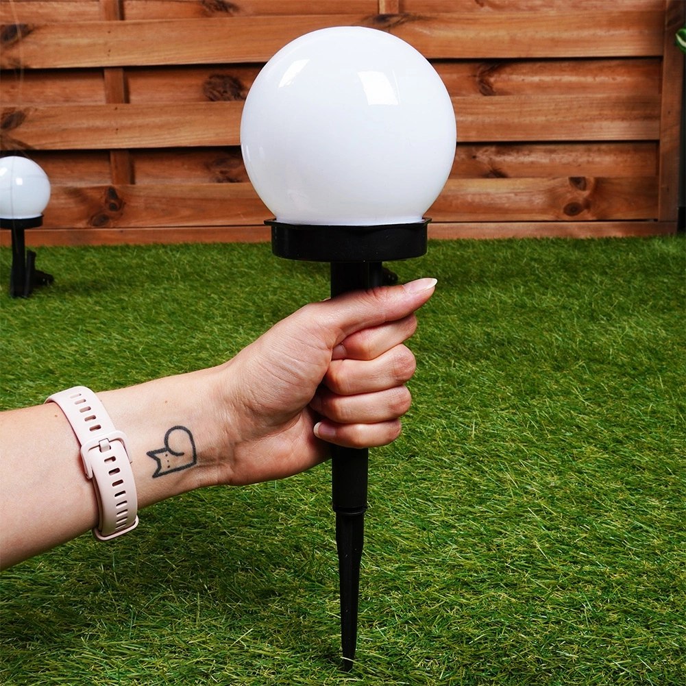 Lampki Ogrodowe Solarne LED Wbijane 33,5 cm 6 szt. - obrazek 2
