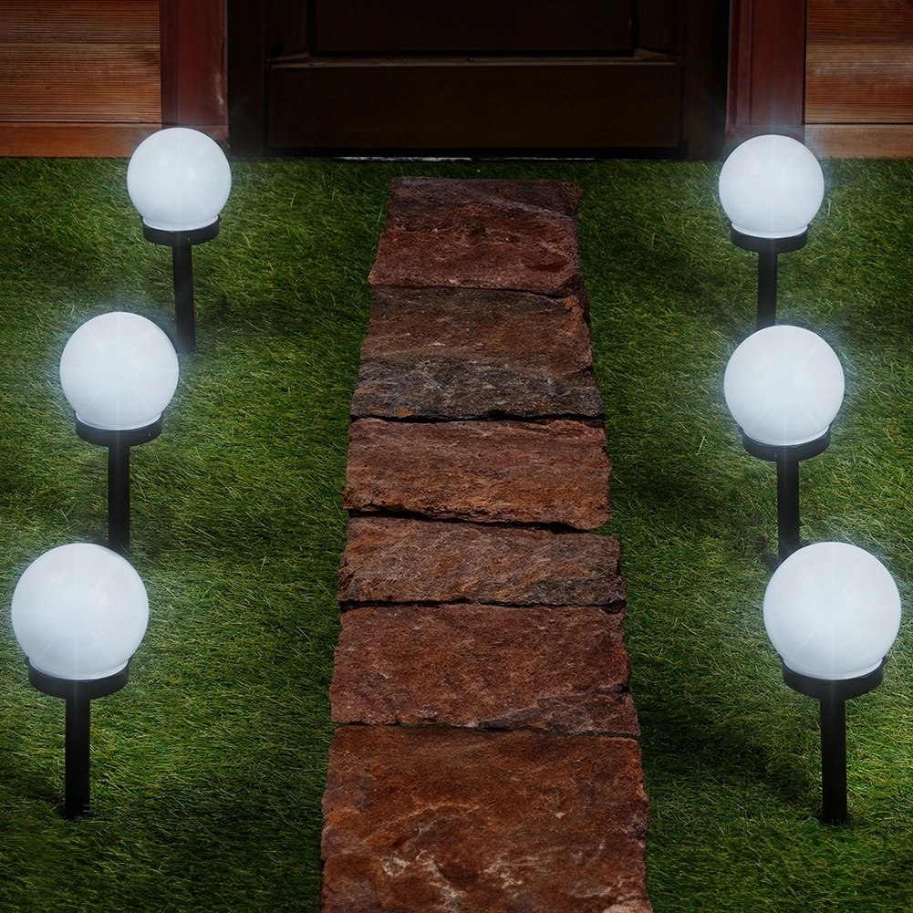 Lampki Ogrodowe Solarne LED Wbijane 33,5 cm 6 szt. - obrazek 5