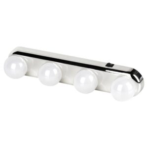 Lampki na lustro 4 LED na przyssawki 30,5 cm