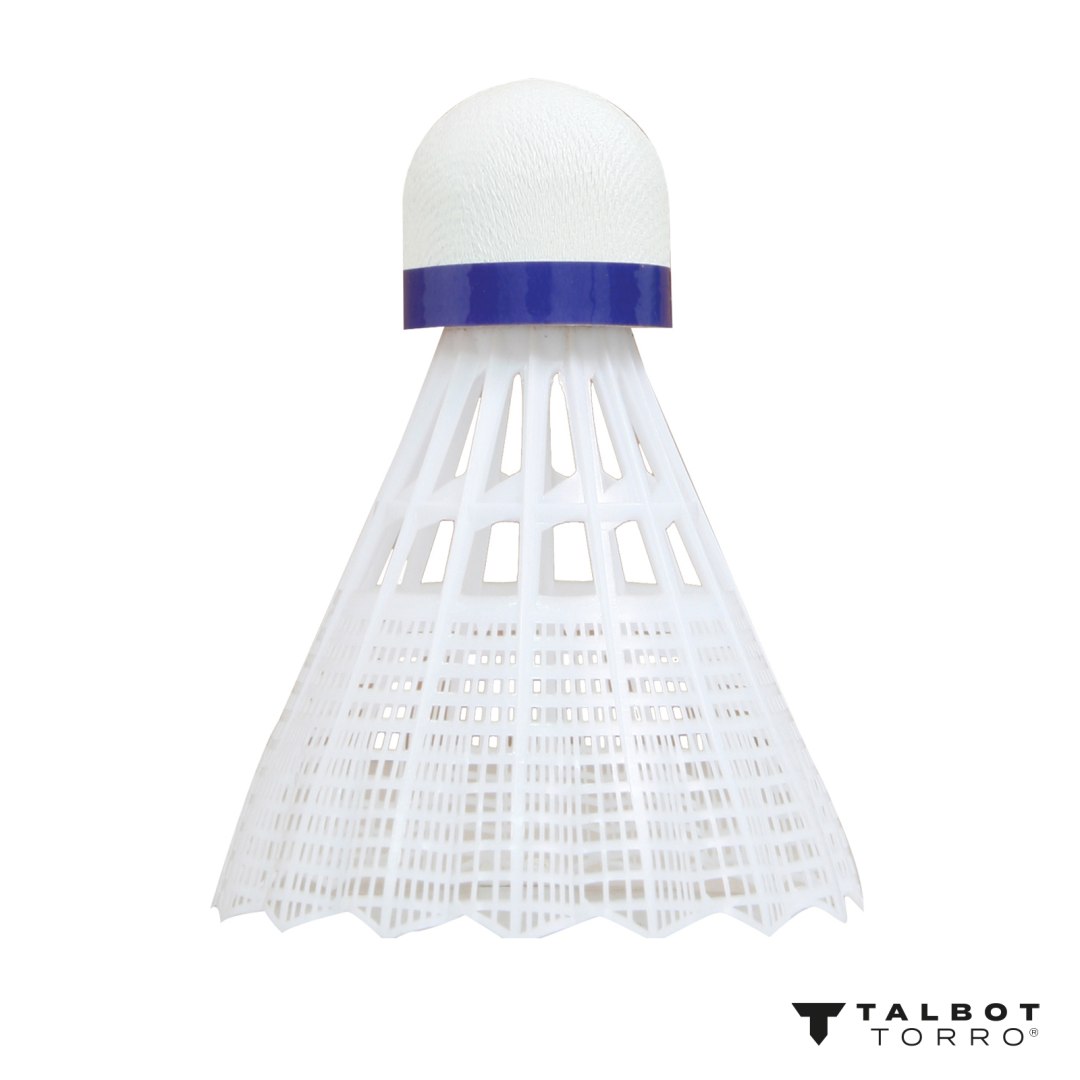 Lotki Do Badmintona Talbot Torro Tech 350 Medium 3 Szt Białe Puszka - obrazek 2