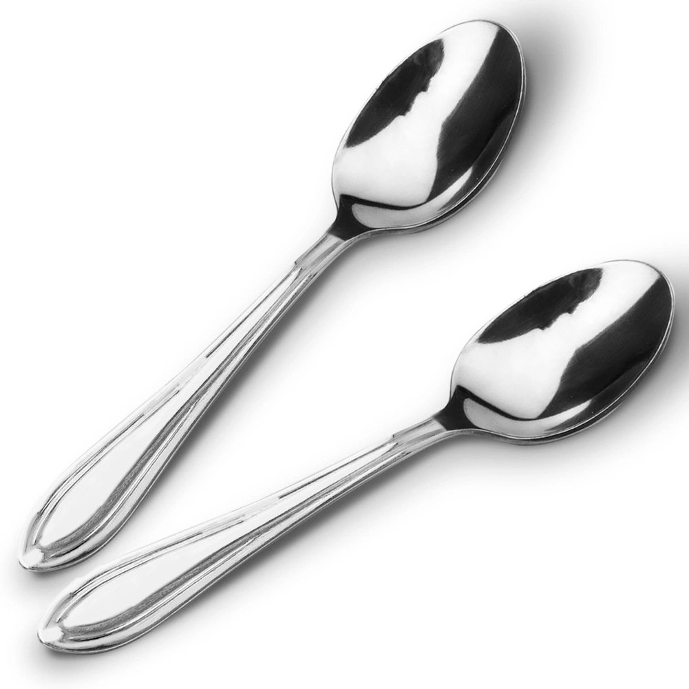 Łyżeczki do Herbaty Stal Nierdzewna CONIC 6 Sztuk 13,5 cm ORION - obrazek 2