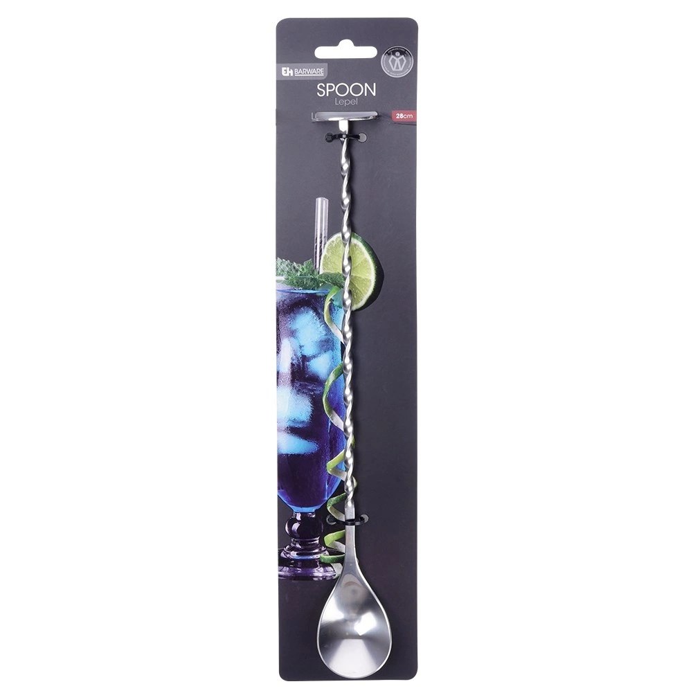 Łyżka Barmańska do Drinków Stal Nierdzewna 28 cm EXCELLENT HOUSEWARE - obrazek 7