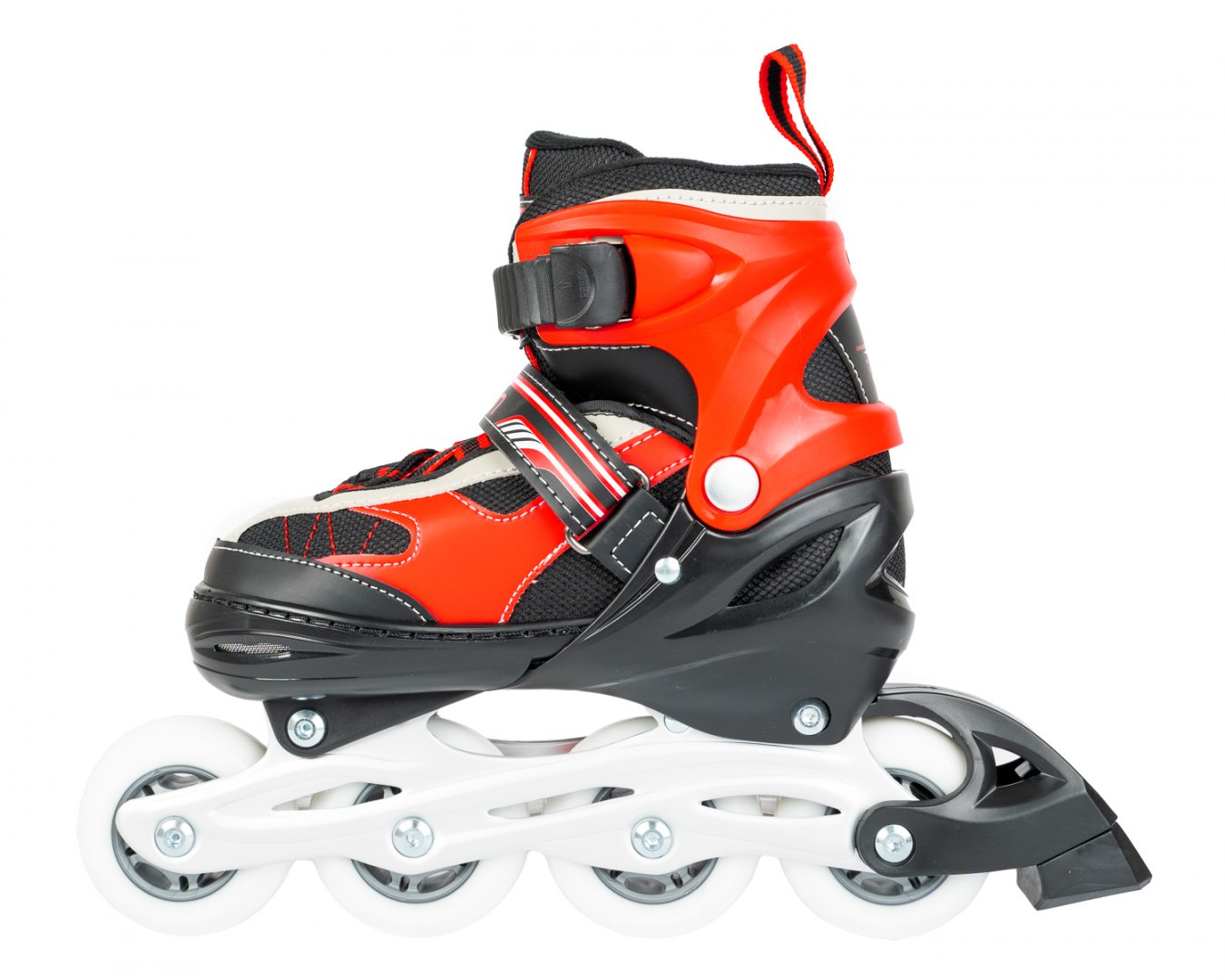 Łyżworolki 2w1 SPARTAN Red Inliner (30-33) - obrazek 4