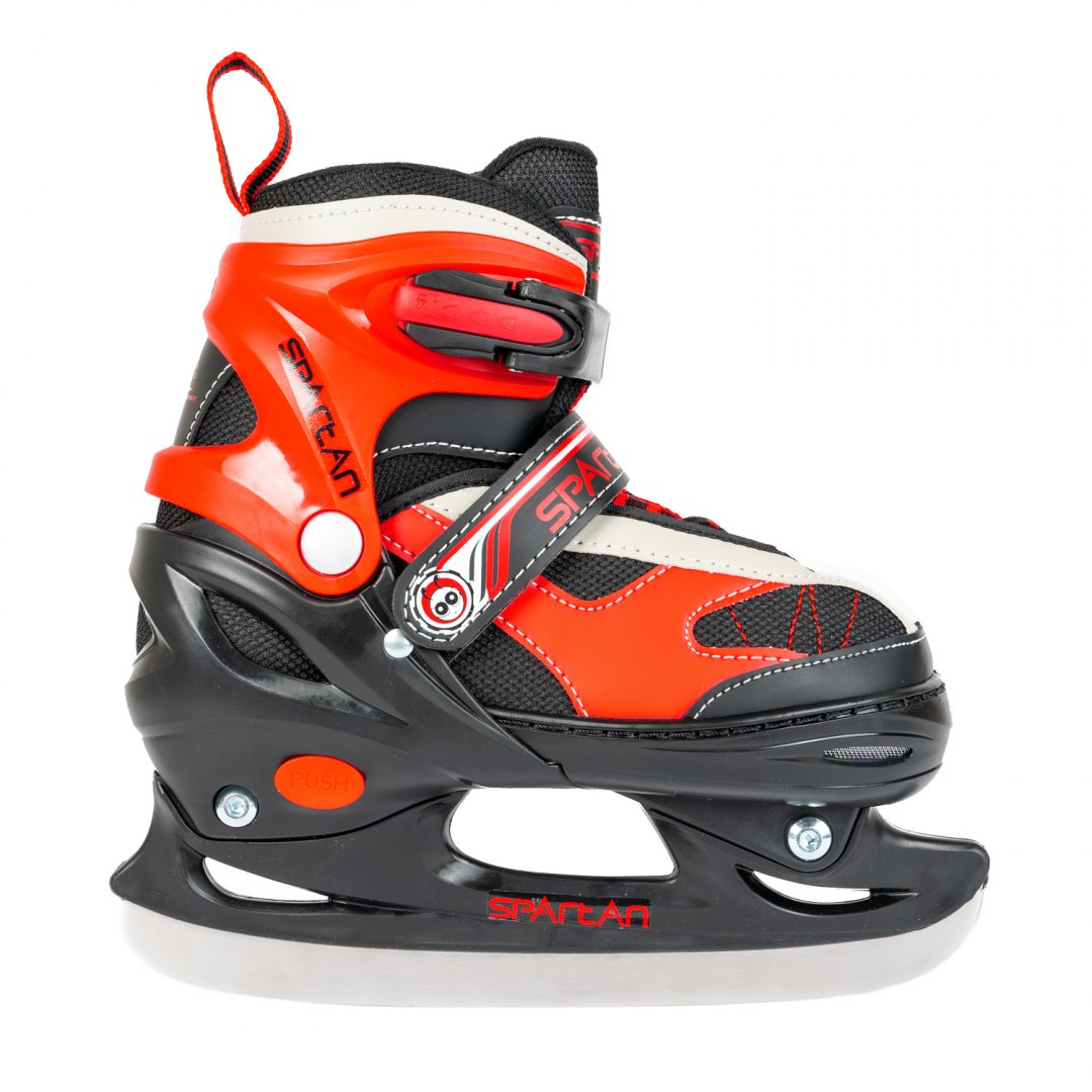 Łyżworolki 2w1 SPARTAN Red Inliner (30-33) - obrazek 5