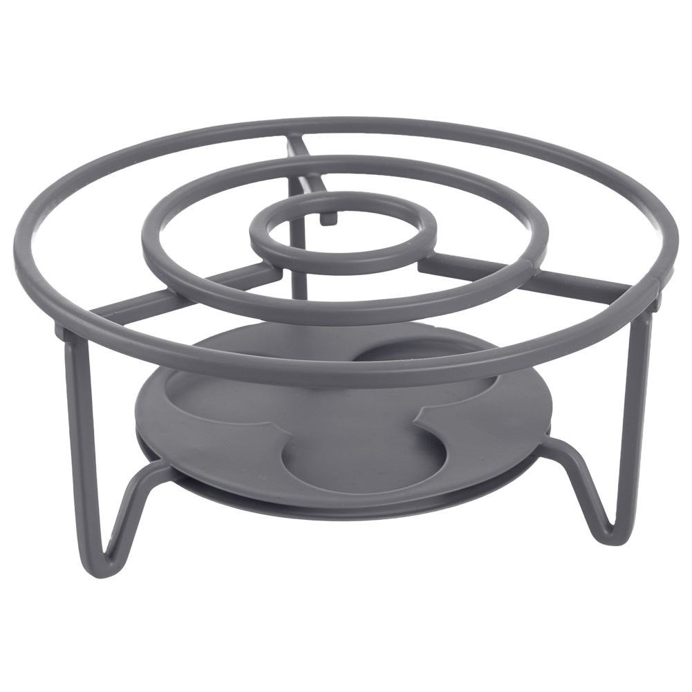 Podgrzewacz pod Dzbanek do Herbaty Metalowy Szary 16,5 cm ORION - obrazek 3
