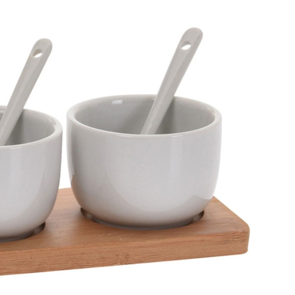 Miseczki do Dipów do Przekąsek z Łyżeczkami Sosy EXCELLENT HOUSEWARE - obrazek 4