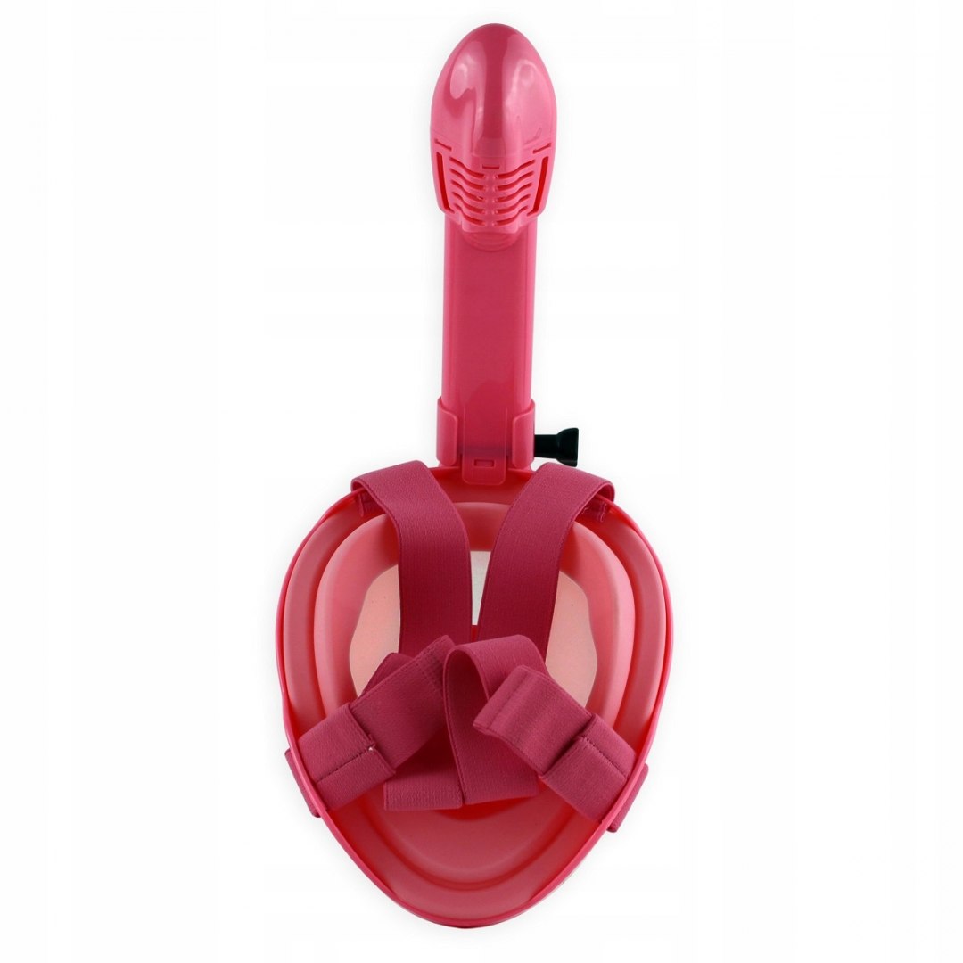 Maska do Nurkowania Snorkelingu MASTER Pełnotwarzowa XS Pink - obrazek 2