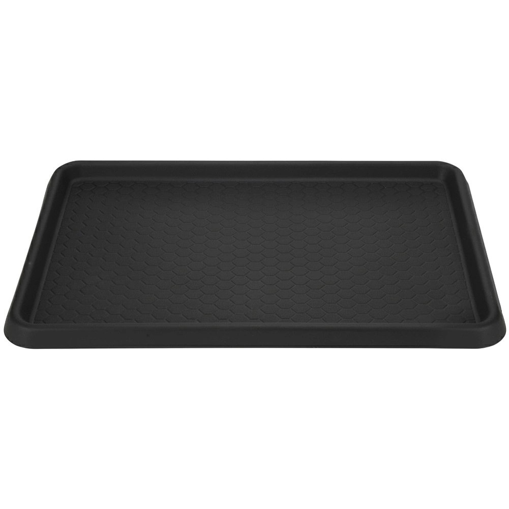 Mata Podstawka na Buty 61 x 40 cm Czarna Ociekacz Strukturalna HSC - obrazek 3