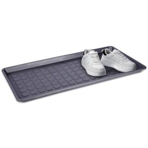 Mata Tacka na Buty Szara Ochronna Uniwersalna Prostokątna VILDE 70 x 35 cm