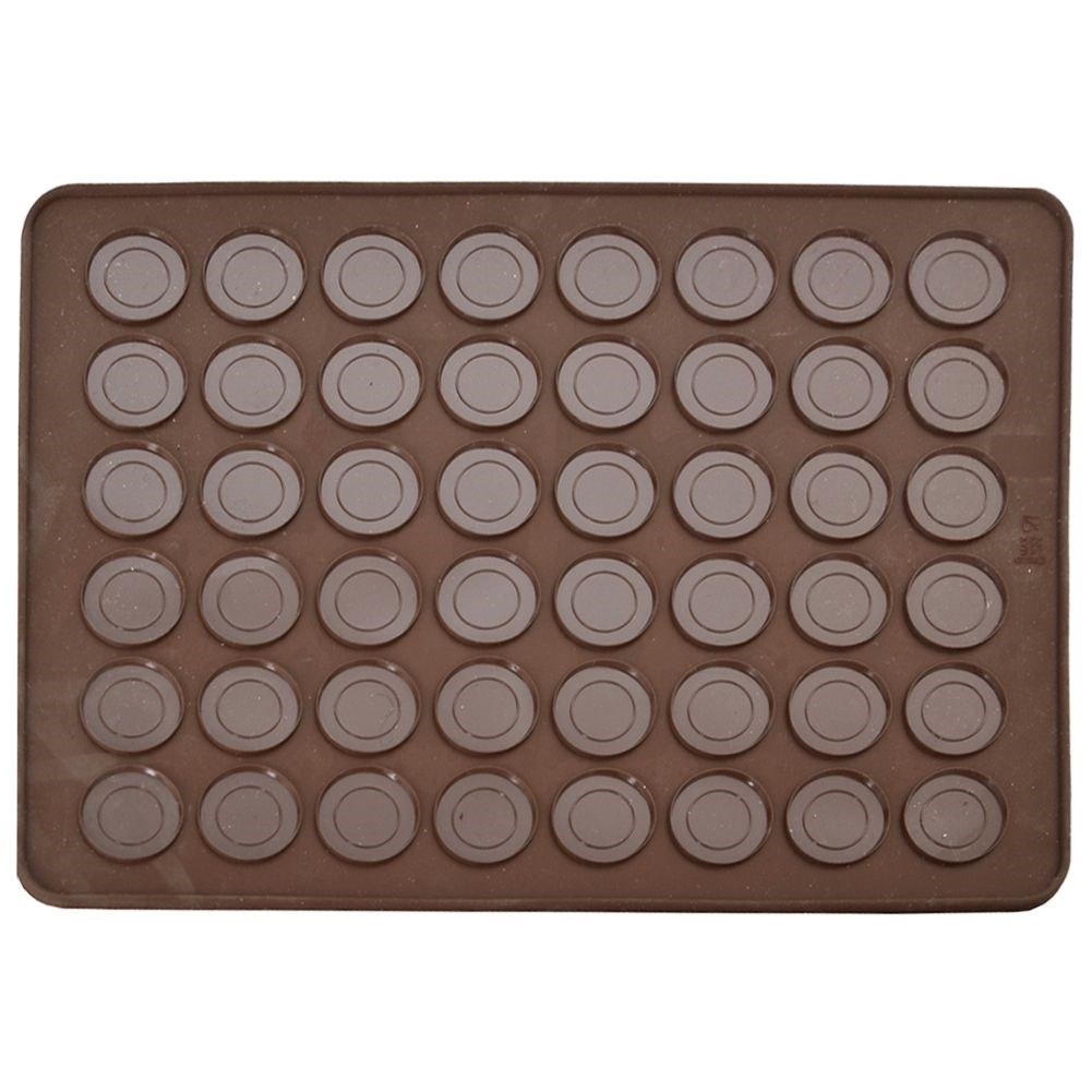 Mata do Pieczenia 48 Makaroników Silikonowa Solidna ORION 39,5 x 29,5 cm - obrazek 5
