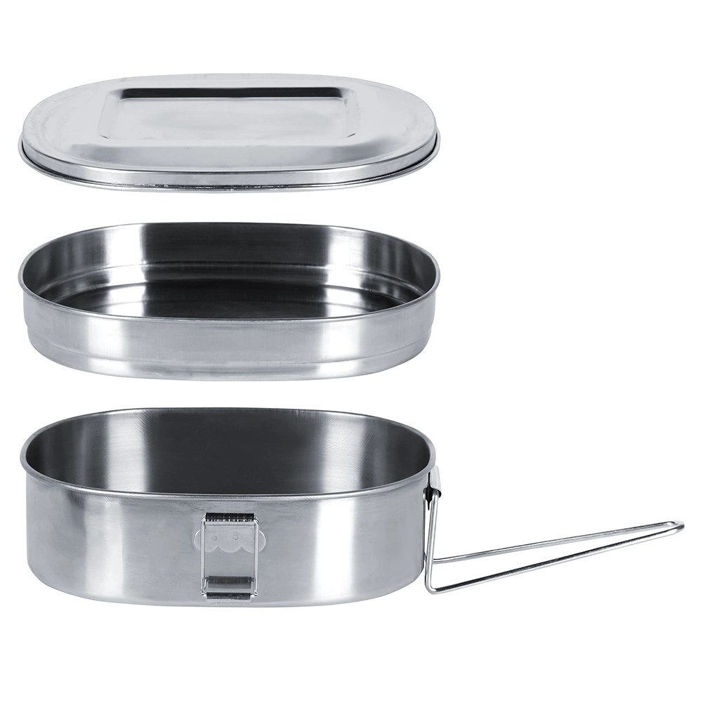 Menażka Obiadowa Stalowa Pojemnik Lunchbox 2-Poziomowa REDCLIFFS 350/900 ml - obrazek 8