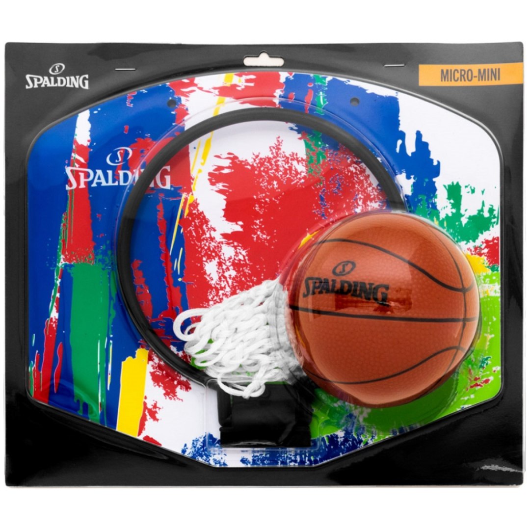 Mini Kosz Do Koszykówki Pokojowy SPALDING Marble Series Tablica - obrazek 2