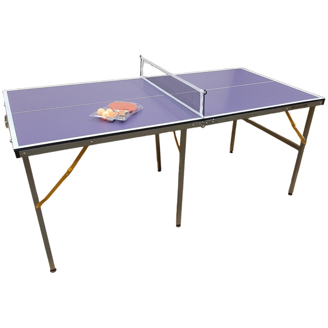 Mini Stół Do Ping Ponga Tenisa Stołowego MASTER Medium Siatka Zestaw - obrazek 2