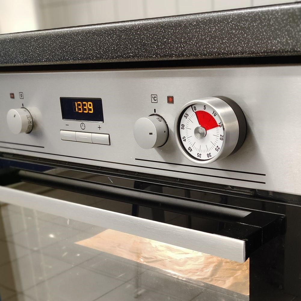 Minutnik Kuchenny z Magnesem Analogowy Nierdzewny Stoper ORION 6 cm - obrazek 2