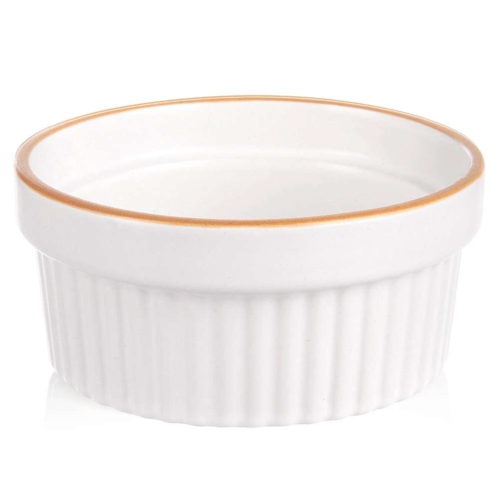 Miseczka Ceramiczna Żaroodporna do Zapiekania 290ml Biała ORION