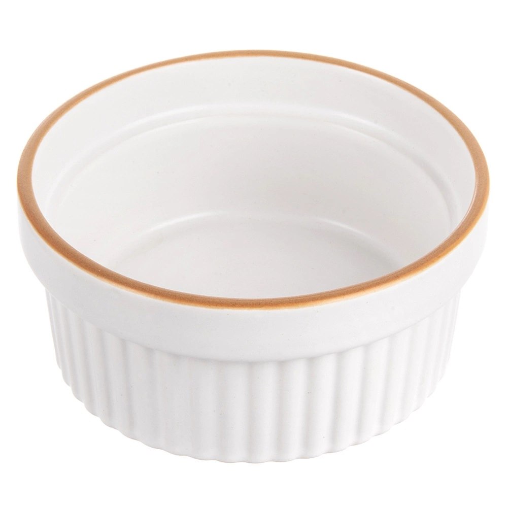 Miseczka Ceramiczna Żaroodporna do Zapiekania 290ml Biała ORION - obrazek 5