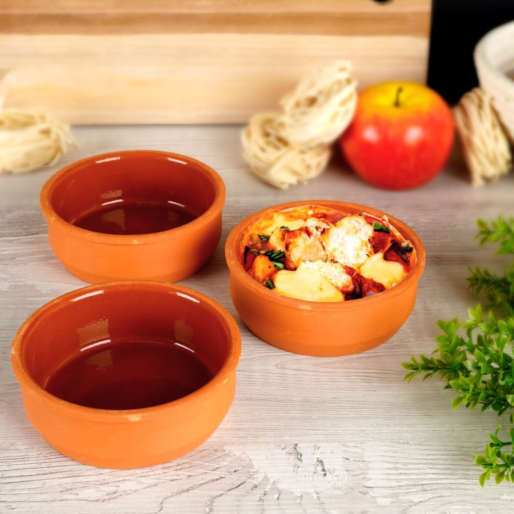 Miseczki do Zapiekania 12 cm 200 ml Zestaw 3 szt EXCELLENT HOUSEWARE - obrazek 2