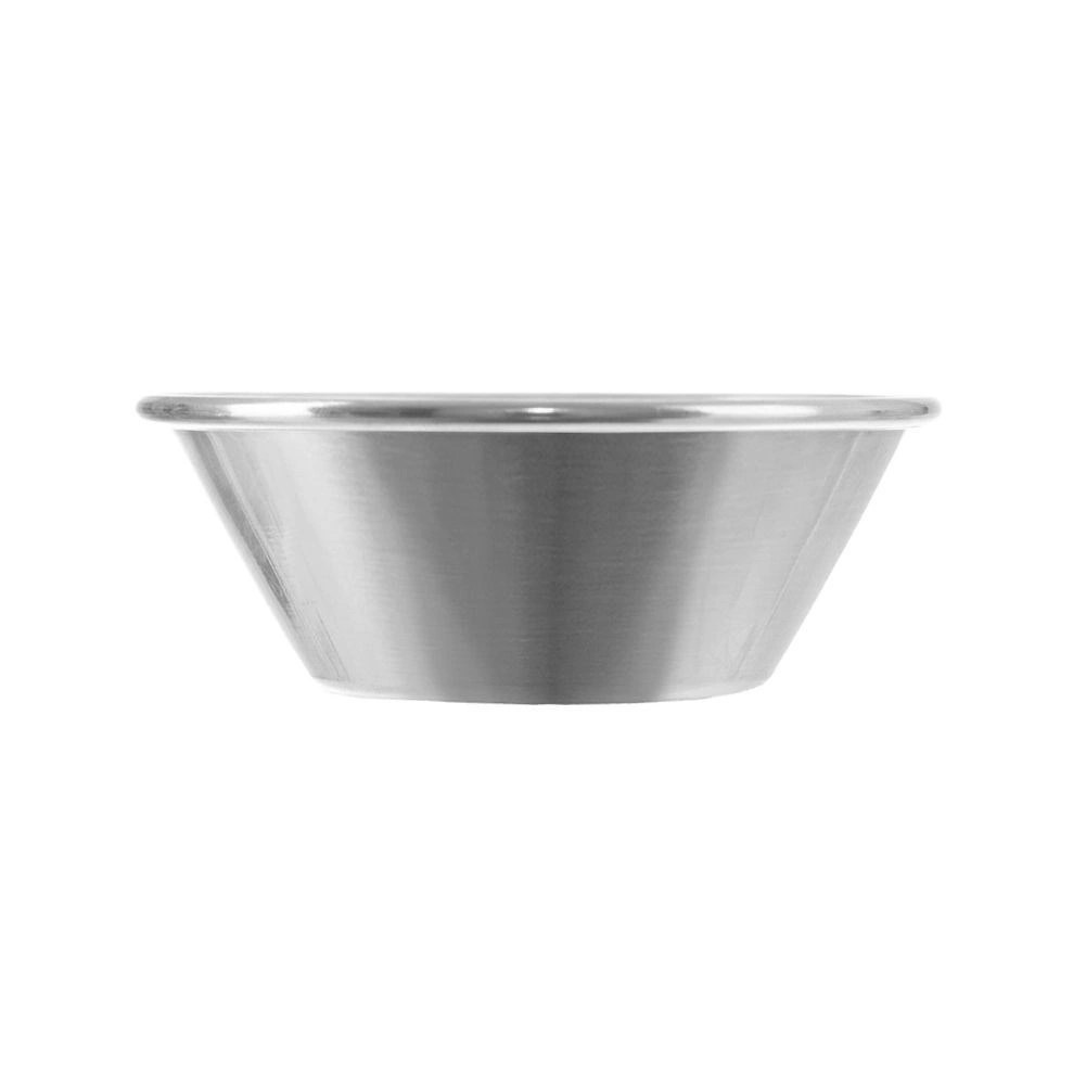 Miseczka na Sos Dipówka 6,5 x 2 cm 40 ml Stal Nierdzewna do Zmywarki ORION - obrazek 3