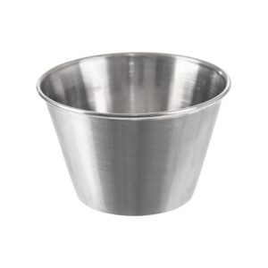 Miseczka na Sos Dipówka 6 x 4 cm 65 ml Stal Nierdzewna do Zmywarki ORION