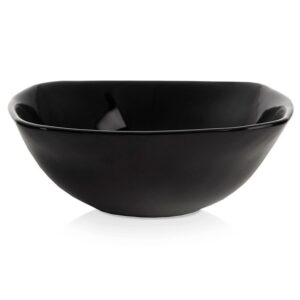 Miseczka Szklana LUNA 15 cm 450 ml Czarna do zmywarki i mikrofali ORION