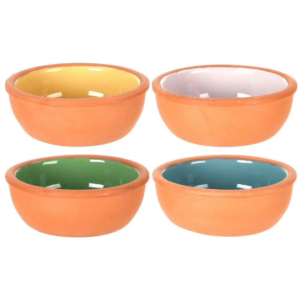 Miseczki do Zapiekania Ceramiczne 150 ml Kolorowe Tapas Zestaw 4 szt. - obrazek 3