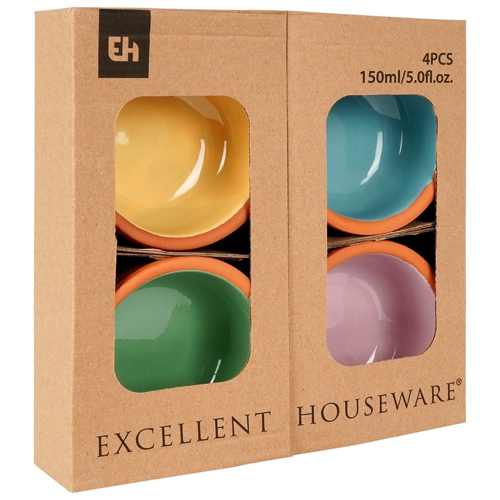 Miseczki do Zapiekania Ceramiczne 150 ml Kolorowe Tapas Zestaw 4 szt. - obrazek 7