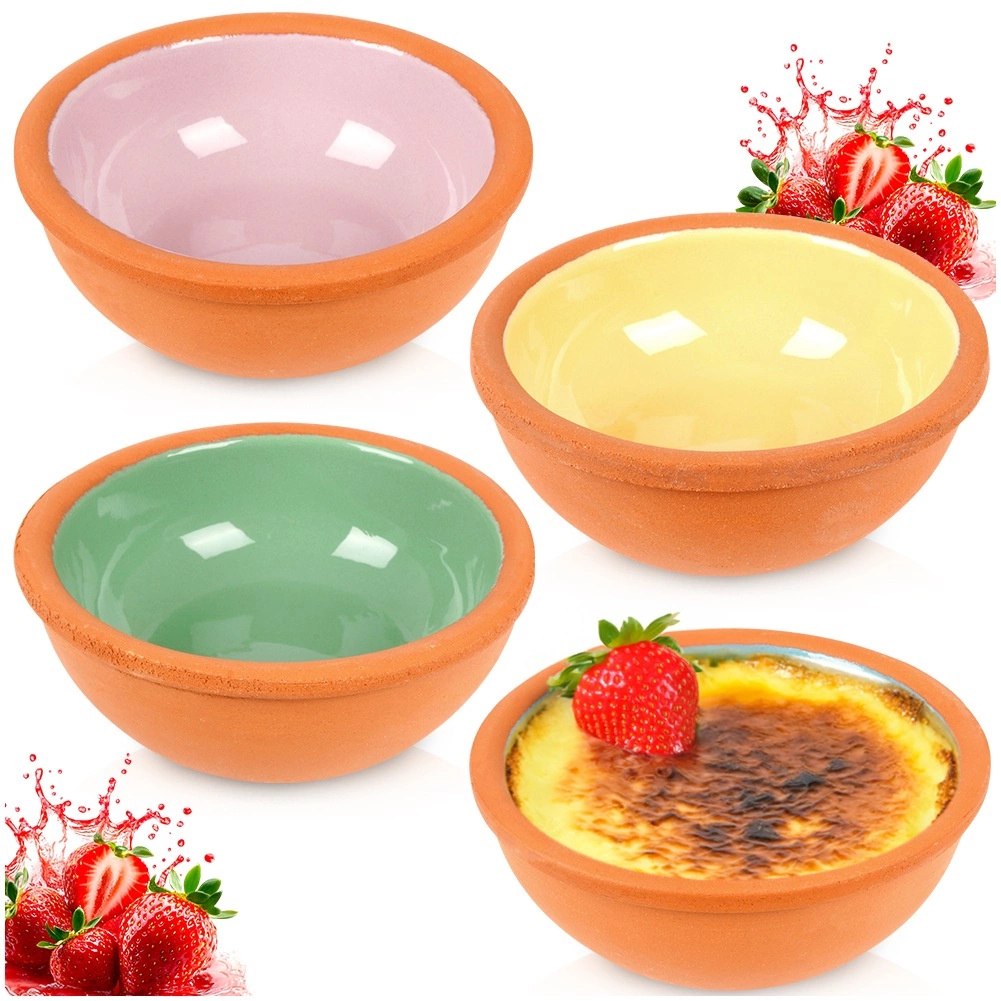 Miseczki do Zapiekania Ceramiczne 150 ml Kolorowe Tapas Zestaw 4 szt. - obrazek 8