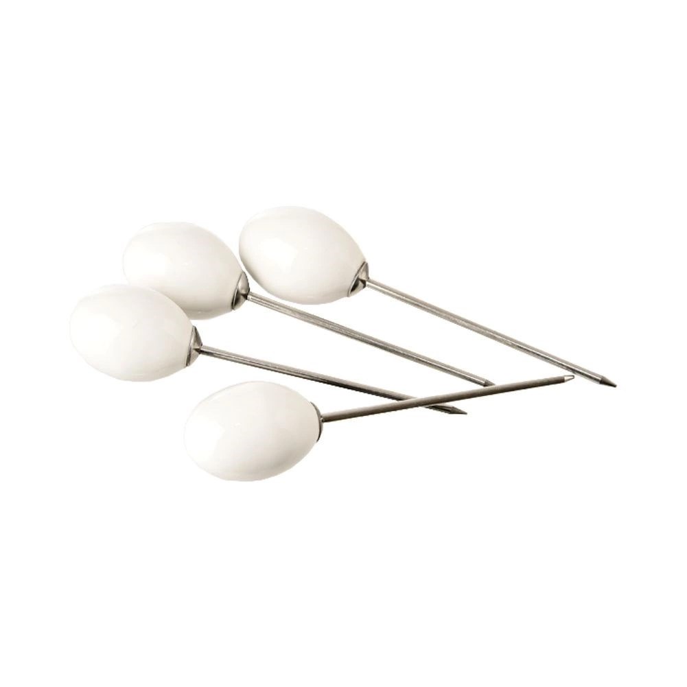 Miseczki na Przekąski Porcelanowe Białe Dekoracyjne WHITELINE 28,5 cm - obrazek 7