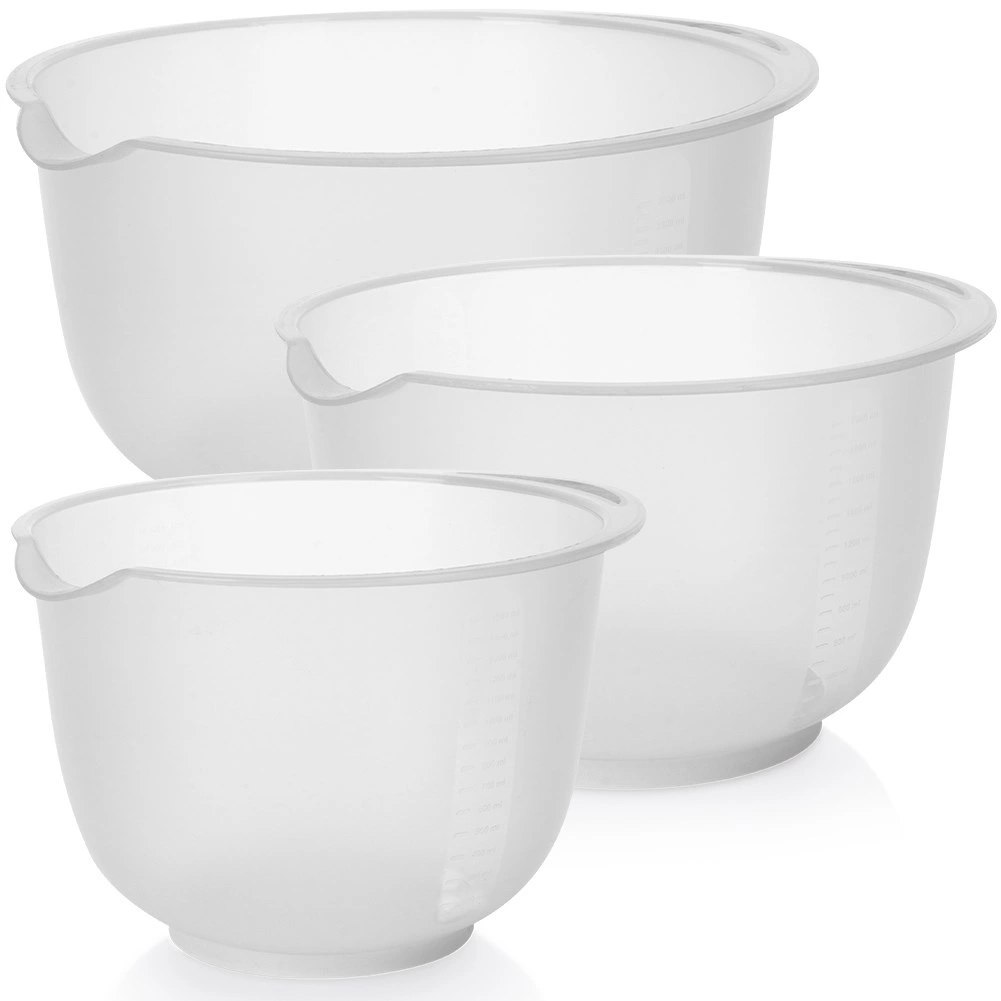 Miski Kuchenne do Miksowania z Miarką 1,5/2/2,5 L 3Szt Excellent Houseware