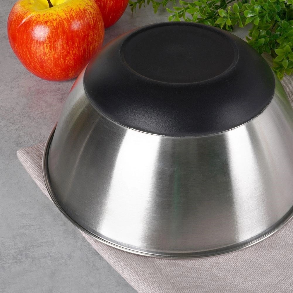 Miska kuchenna stalowa antypoślizgowa 15,5 cm, 700 ml - obrazek 4