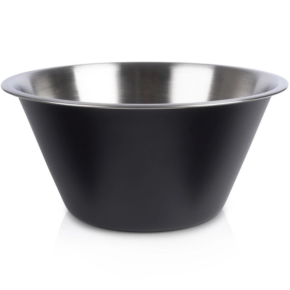 Miska Kuchenna do Surówek Sałatek Przekąsek Stalowa Czarna VILDE 22 cm, 2 l