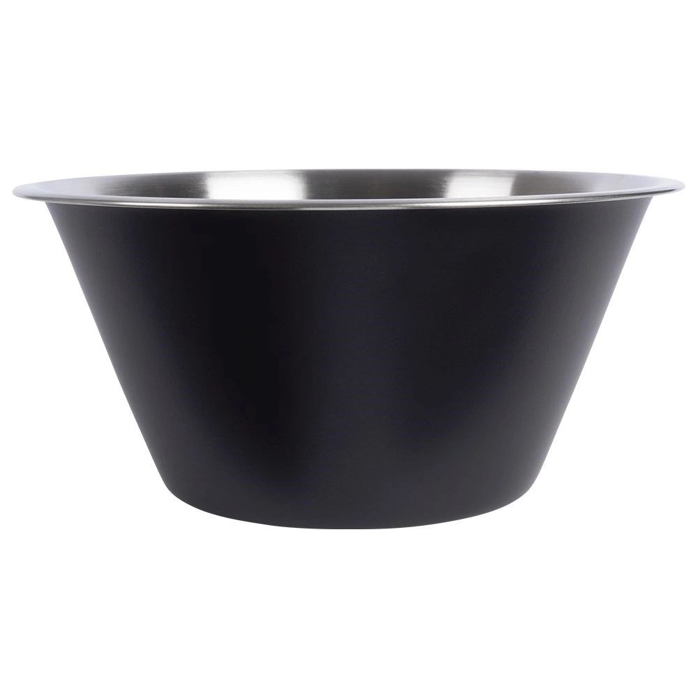 Miska Kuchenna do Surówek Sałatek Przekąsek Stalowa Czarna VILDE 22 cm, 2 l - obrazek 3