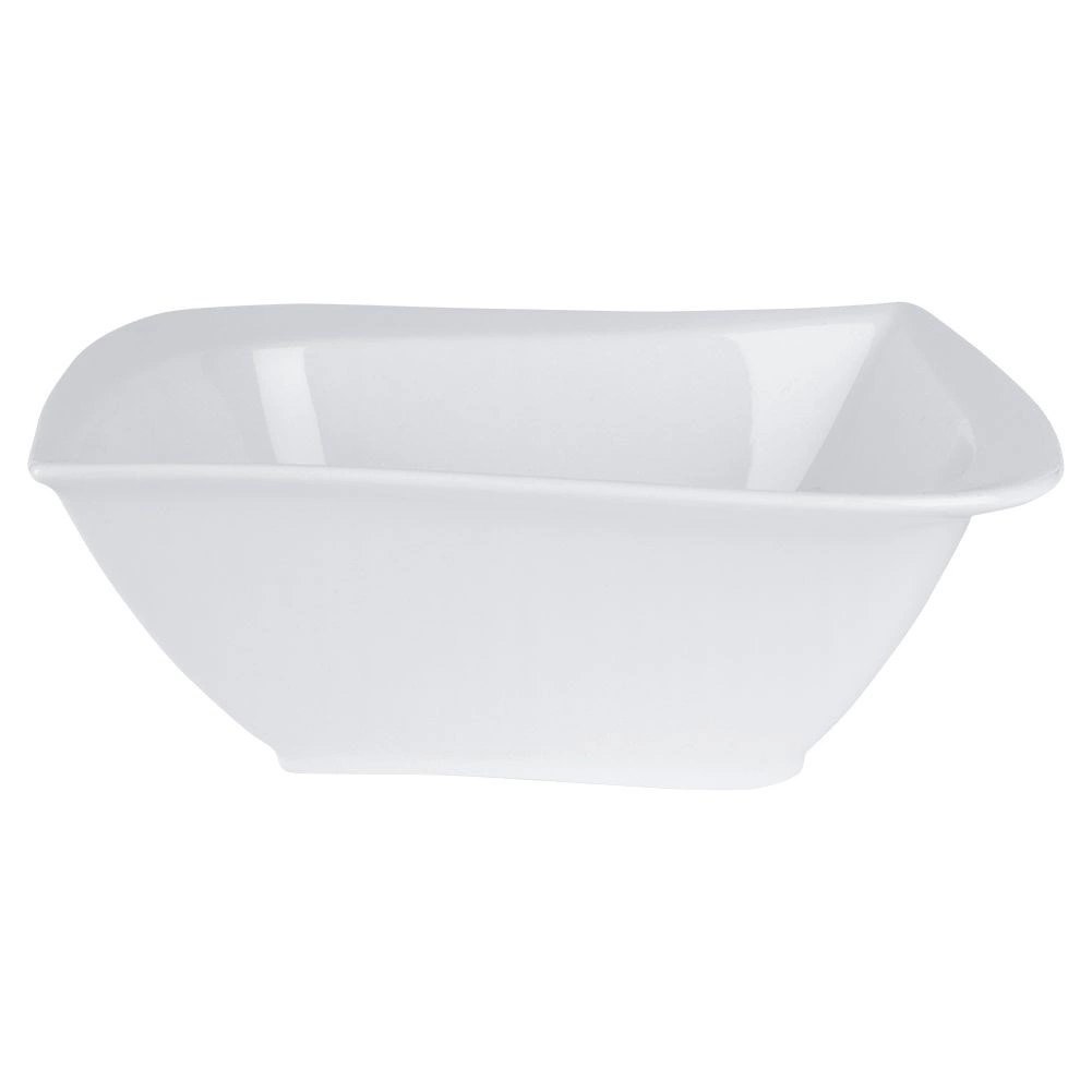 Miska Sałatkowa Porcelanowa do Serwowania Podawania ORION 21,5 x 21,5 cm - obrazek 3