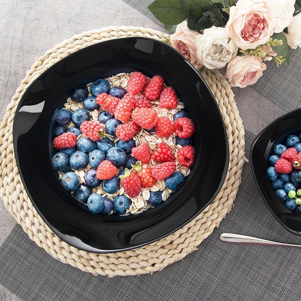 Miska Sałatkowa 25 cm 2 L Szkło do zmywarki i mikrofali ORION - obrazek 2