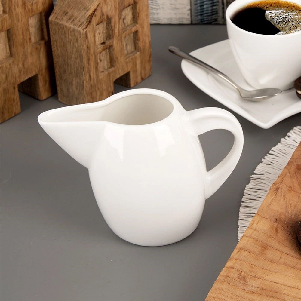 Mlecznik Porcelanowy Biały MONA MUSICA 200 ml do Zmywarki ORION - obrazek 2