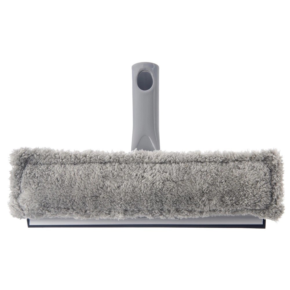 Mop do Okien ze Ściągaczką 2w1 CLEAN SYSTEM 28,5 x 18,5 cm Tworzywo ORION - obrazek 7