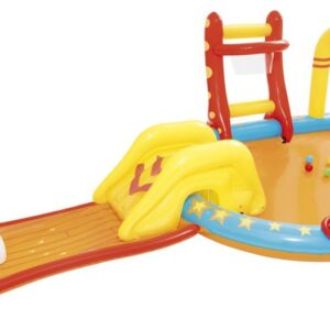 Nadmuchiwany Plac Zabaw 435 x 213 cm BESTWAY Z Basenem